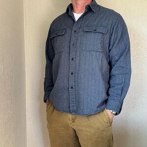 Sold - Polo Ralph Lauren Sport Whitfield Long Sleeve Flannel Shirt Men’s Large